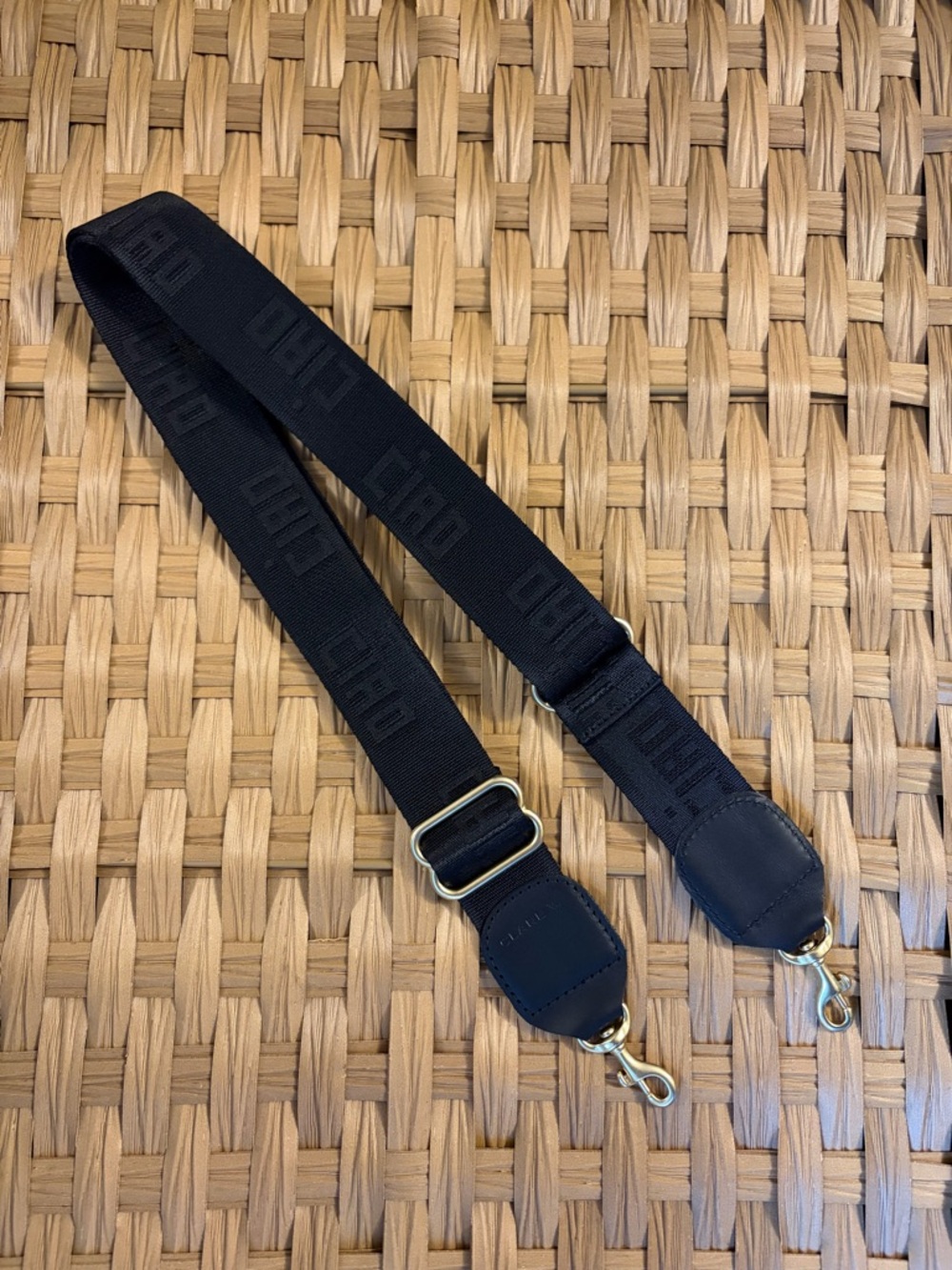 Clare V Adjustable Crossbody Strap - Black Caio
